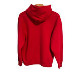 Port Authority Ski Patrol Lake Tahoe Hoodie Womens Size Large Red White Print Pull Over Pocket Photo 5