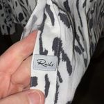 Rails  Rocsi Ivory Cheetah Print Long Sleeve Button Up Shirt Medium Photo 3