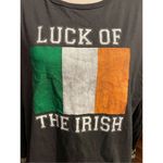 St. Patrick’s Day Way to Celebrate! Gary Long sleeve Shirt with Irish Flag Size Gray Size undefined Photo 5