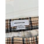 Urban Outfitters Pants Brown Cream Plaid Flannel Stretch Skinny Leg Size XL Photo 4