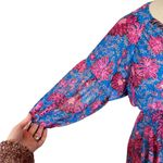 MISA Los Angeles Pippa Floral Tiered Maxi Dress Open Back in Night Blooms Photo 8