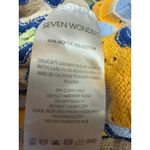 Seven Wonders Isabo Multicolor Striped Long Sleeve Open Back Knit Dress Size S Photo 4