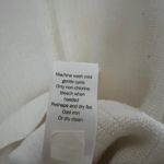 Athleta  On the Town Cream with Black Trim Ribbed Knit Sweater Tunic Top Size M Photo 9