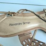 Alexandre Birman  shoes size 6.5 36.5 tan brown wedge sandals   Photo 9