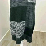 Notations  Black & Grey Knit Sweater Dress Size Large Photo 2