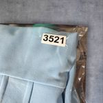 Allegra K NEW Allegra‎ K Blouse Top Womens M Blue Cap Sleeve Peplum Pleated Office Casual Photo 10