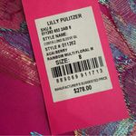 Lilly Pulitzer NWT  Cosita Smocked Waist Silk Blend Dress Pink Acai Berry Size 8 Photo 7
