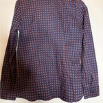 Chadwick's  Navy and Red Floral Shirt Photo 2