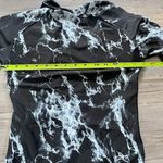 Urban Outfitters Midnight Storm Zip Long Sleeve Rash guard Swimsuit Size Medium Photo 4