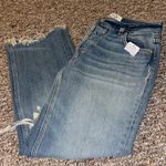 Free People Womens New  We The Free Maggie Straight
Distressed Jean Light Stone Photo 3