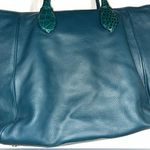 Rowallan of Scotland Genuine Leather in Crocodile Pattern w/ Gold Metal Accents Photo 5