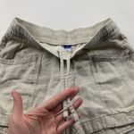 Old Navy  Flax Linen Blend High Rise Pull On Shorts XS Photo 1