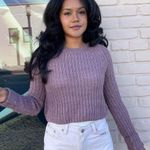 Kimchi Blue Cropped Sweater Photo 0