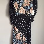 Rebecca Taylor NEW silk blend Mixed-Print Floral Maxi Dress 10 Photo 3
