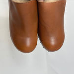 L.L. Bean Signature Wood & Leather Clog Brown Size 10 Photo 2