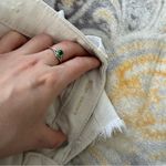 American Eagle  Outfitters White Jean Shorts Size 6 Photo 3