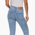 Denim Forum Lola High Rise Skinny Jeans Blue Size 26 Photo 1