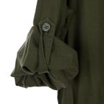 Popsugar  Button Front Romper Green XL NWT Photo 2