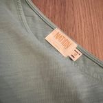 Nation Ltd  NWT Zahira One Shoulder Puff Sleeve Tee New With Tags Green Medium Photo 3