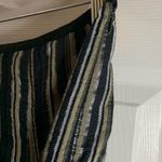 Trevan Black/Cream/Grey Textured Stripe Aline Skirt 10 Photo 7