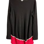 J. Jill Woman's Wool Blend Woman's Knit Sweater Tunic Size Small Black Photo 0