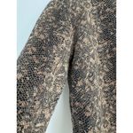 JONES NEW YORK SPORT Petite Medium Long Sleeve Snake Print Cotton Top Brown Size undefined Photo 3