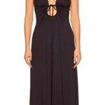 Susana Monaco NWT Circle Front Maxi Dress - Midnight Photo 0