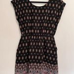 Hippie Rose  Vintage Bohemian Short Sleeve Mini Dress With Pockets Sz M EUC Photo 0