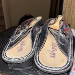 Alegria  Red genuine Leather Lace-up Sneakers Women Sz 37 Photo 9