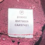 Loft  Burgundy Lace Blouse - Elegant Long Sleeve Top Photo 5