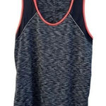 Tangerine  Womens Size Large Tank‎ Black Heather Gray Pink Scoop Neck Ref… Photo 0