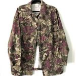 Roaman’s Floral Camo Print Denim Jacket Size undefined Photo 0