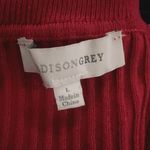 MADISONGREY NEW YORK turtle neck red sweater long sleeve super stretchy soft NWT Size L Photo 5