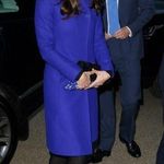 Reiss Kate Middleton Emile Sharply Tailored Wool Coat Lilac Medium Photo 0