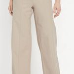 Old Navy XL Tall XLT High Waisted Pull On Pixie Super Wide Leg Pants Comfort Tan Photo 0