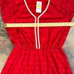 Maison Jules New! NWT  V-neck Printed Flutter Dress Medium Photo 4