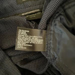 Worthington Women’s  navy & black chevron pattern curvy fit dress pants 4P Photo 3