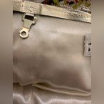 Lily Scott Cream Beaded Floral Evening Bag Vintage Red Photo 4