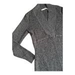Athleta Innsbrook Sweater Dress Extrafine Merino Wool Black Gray Marled Sz M Photo 2