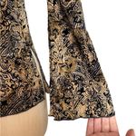 Y2k bell sleeve vixen blouse witchy Tan Photo 3