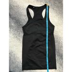 Gymshark Dry Seamless Back Cut Out Mesh Black Active Tank Top Size XS Small Photo 2