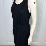 H&M Sleeveless Little Black Jersey Dress w/ Elastic around Waistline Large NWOT Photo 6