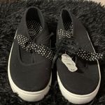 Wonder Nation  Black Polka Dot Sneakers Photo 0