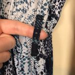 Angie NWT Women’s Snakeskin Print Faux Wrap Keyhole Back Long Sleeve Romper Photo 5