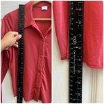 Wilfred Aritzia  Pose Collared Button Up Waist Crop Blouse Size Medium Photo 8