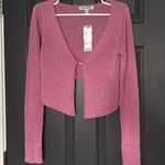 Urban Outfitters  Shimmering Pink Cardigan Photo 0