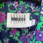 Leslie Fay  90’s Polyester Pleated Dress Size 10 Photo 6
