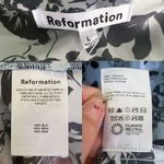 Reformation  Dress Parma Silk Floral Lightweight Wedding Maxi Beatriz Large NWT Photo 6