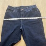 Chico's Jeans Womens Size 2R US 12 Blue Jeans Stretchy straight leg Zip Up Photo 2