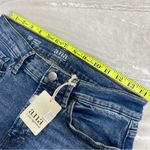 a.n.a NWT  size 10p high rise straight Blue denim Jeans Distressed raw hem Photo 4